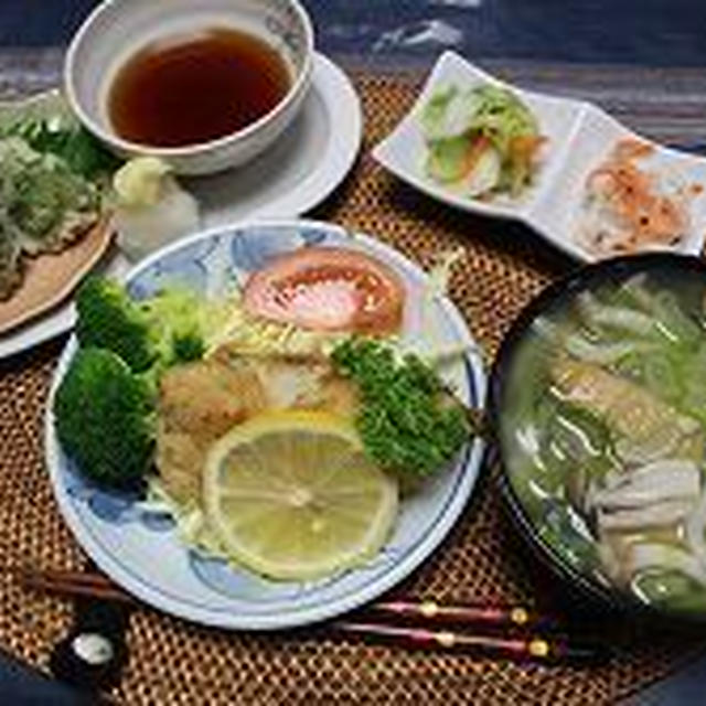 春の食材で晩ご飯