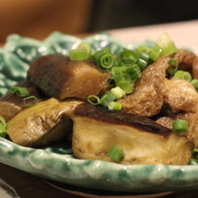 【recipe】油揚げとナスの煮びたし／北海道弾丸