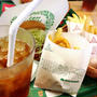 pm4:00のモスバーガー。オニオンリングが好きすぎて♡
