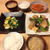 昨夜は厚揚げと小松菜のオイスターソース炒めなど～