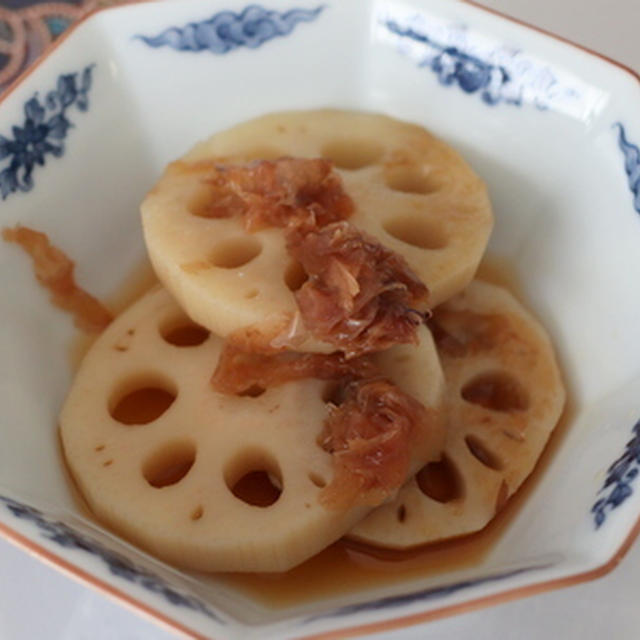 れんこんのおかか煮★★★