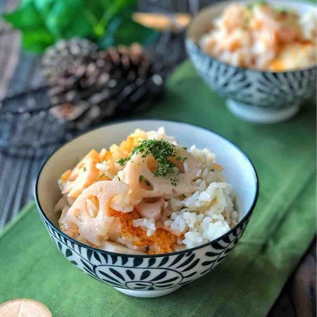 蓮根たっぷり＊ほっくり蓮根ご飯＊