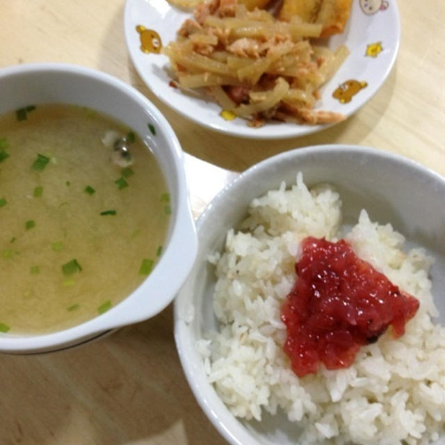 梅くらげごはん