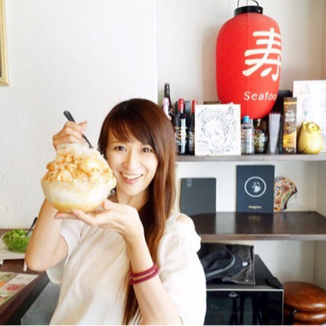 「銀座かきごおり 寿」新商品「塩キャラメル」を食べてきました