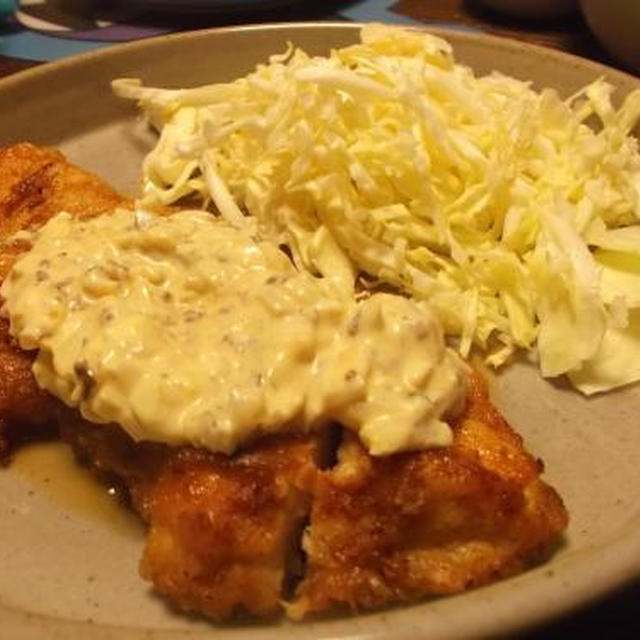 木漏れ日喫茶♪旦那さんリクエストのチキン南蛮☆と、ハッピーバースデー♪