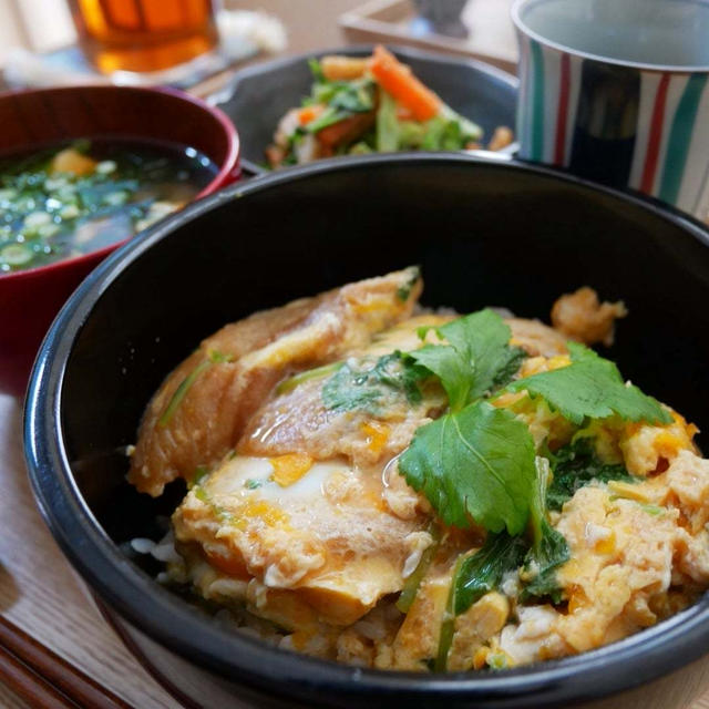 お麩らんす丼、昨日の昼ごはん#本日のおうちごはん