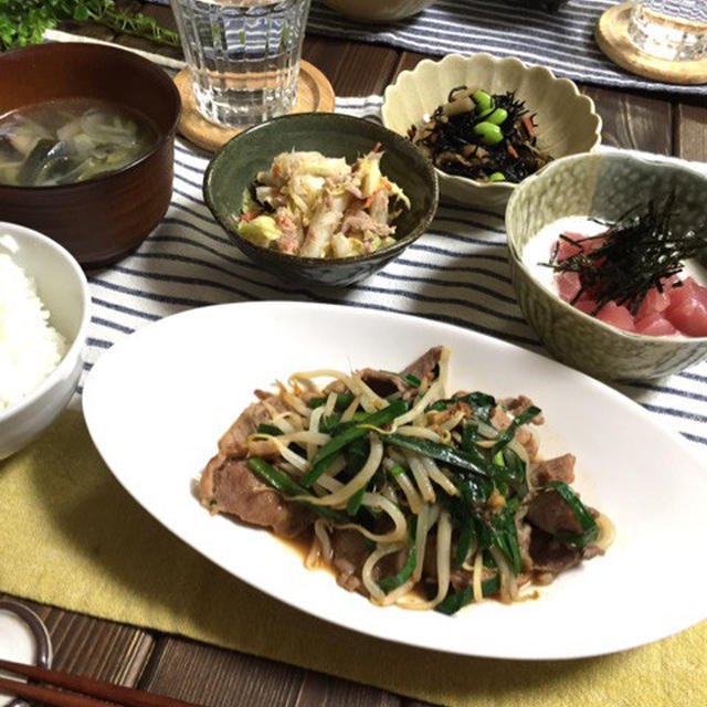 白菜とツナのシンプル和え♪