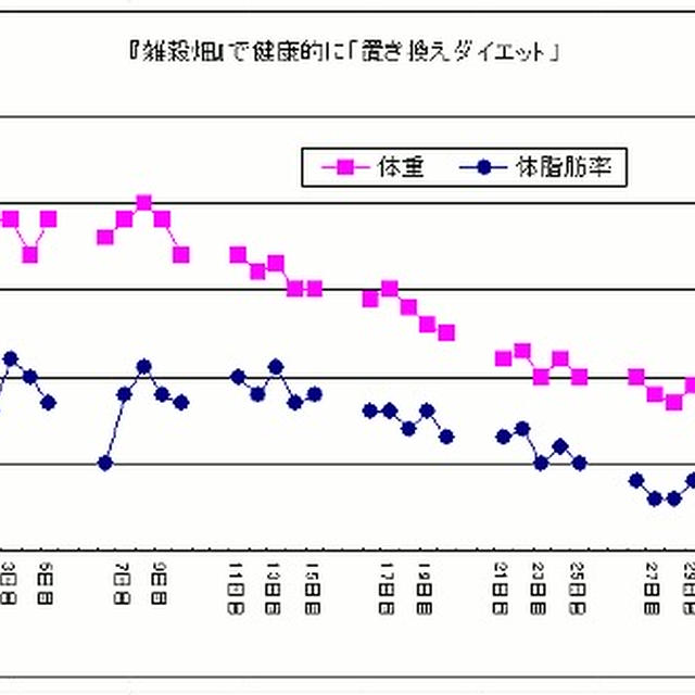 減量大作戦-2 1.5ヶ月(30日目)～美味しく食べてダイエット！