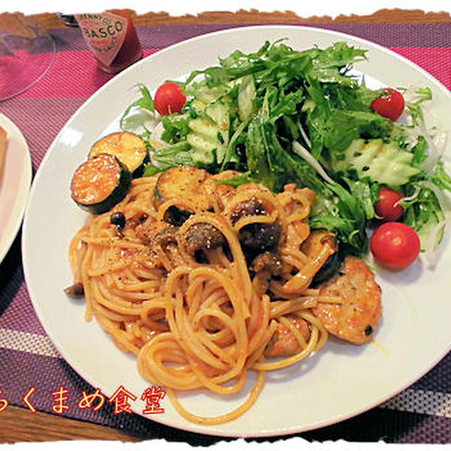 いつもの！定食＆なるさんの栗のパウンドケーキ♪