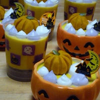 ハロウィンのお菓子 NO.2 ♪ （かぼちゃのムース☆）