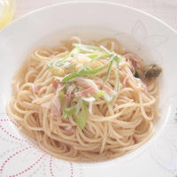白ねぎパスタ かぼすごしょう風味｜おおいたクッキングアンバサダー＆青切りシークヮーサー100プレミアム