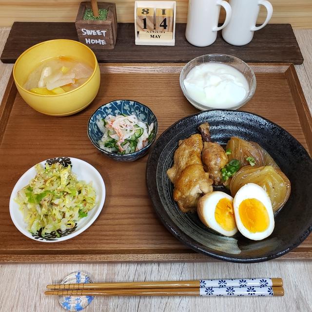 365日の献立　５月１５日　新玉ねぎで晩ごはん