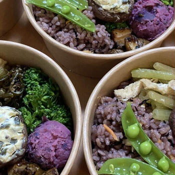 4月26日狂言・呼吸・発生ワークショップ　マクロビ弁当
