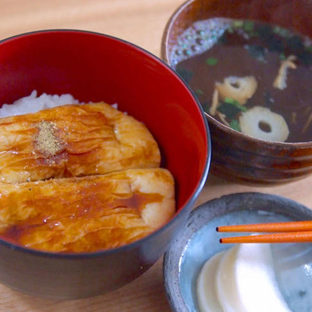 史上最安ランチ「蒲焼き丼」