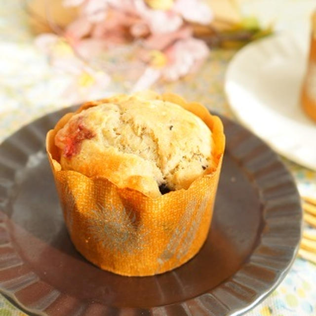 【ギルトフリー】大豆粉で糖質オフ！紅茶とミックスフルーツのマフィン