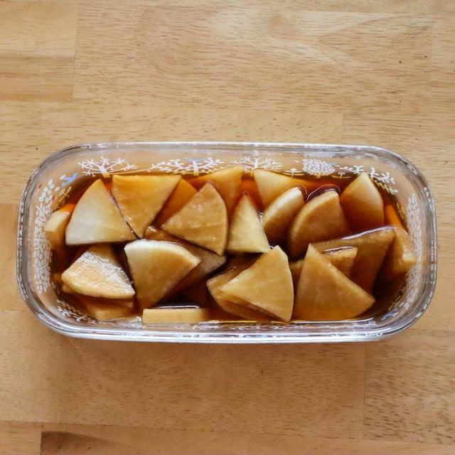 地味だけど旨い【大根のポリポリ漬け】#簡単#副菜