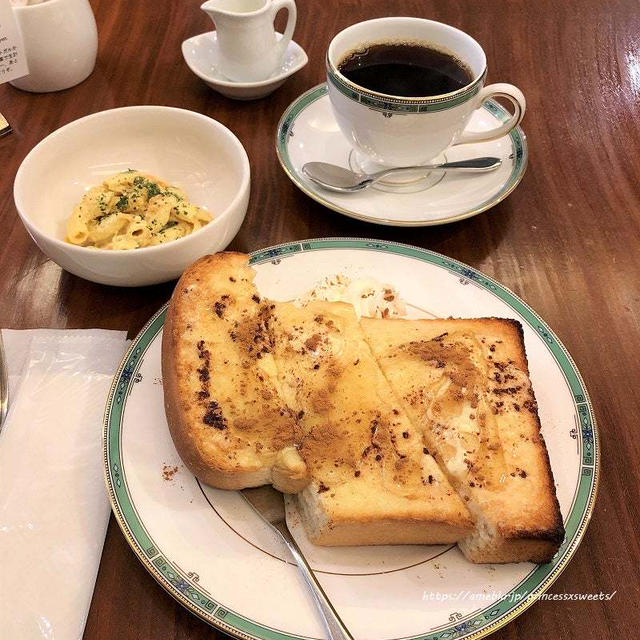 シナモントーストと東チモール♡茶豆珈琲