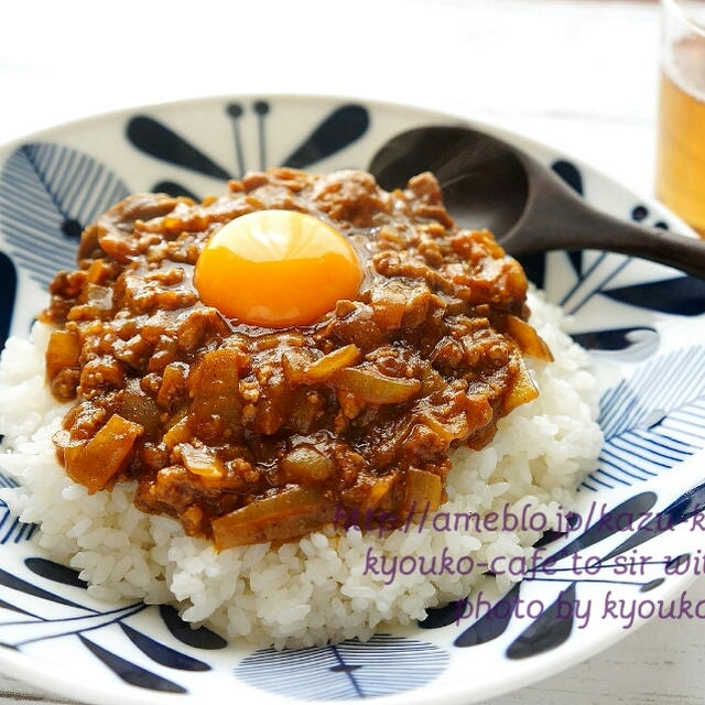昼カフェ☆自由軒風ドライカレーランチ