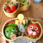 《キャラ弁》ガチャピン&ムックのお弁当♡作り方♡スヌーピーのランチプレート