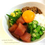 火を使わず！簡単♡ ばくだん丼de晩御飯♡