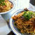 舞茸とベーコンの中華風パスタ