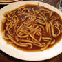 自由軒の麺カレー