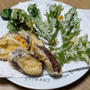 春の味覚！山菜天ぷら〜♪&甘さ爆裂さつま芋天