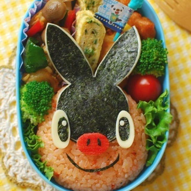 ポケモン 正面ポカブ弁当 By まよ子さん レシピブログ 料理ブログのレシピ満載