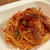 海老油×トマト×パスタ