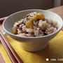 ■　栗の甘露煮入り　お赤飯のレシピ　＠　cookpad　■