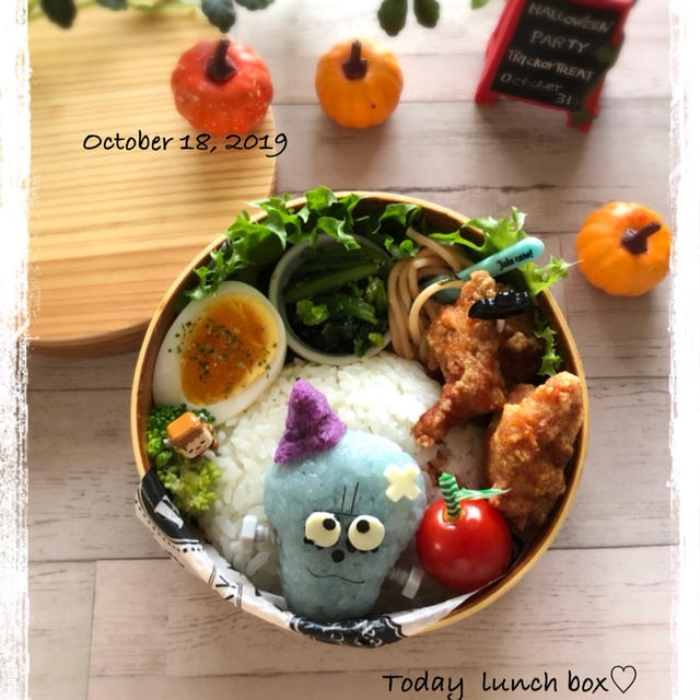 フランケンロボくん弁当～女子中学生のおべんとう♪