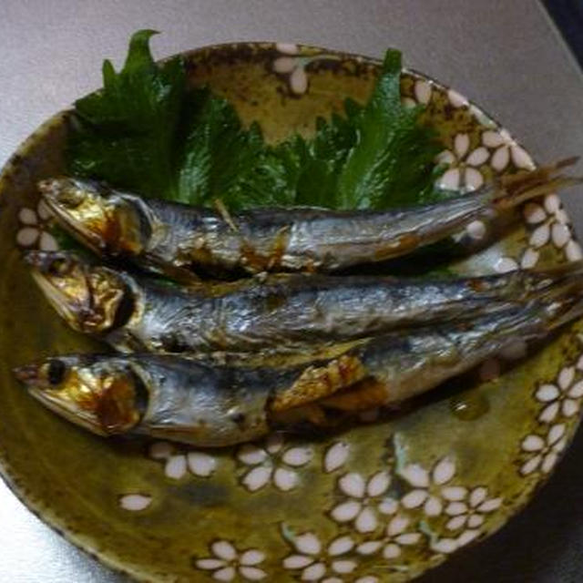 いわしのグリル焼き【調理時間：10分】