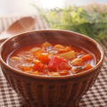白菜で♪ お豆と根菜のミネストローネ《レシピ》 by Aya♪さん