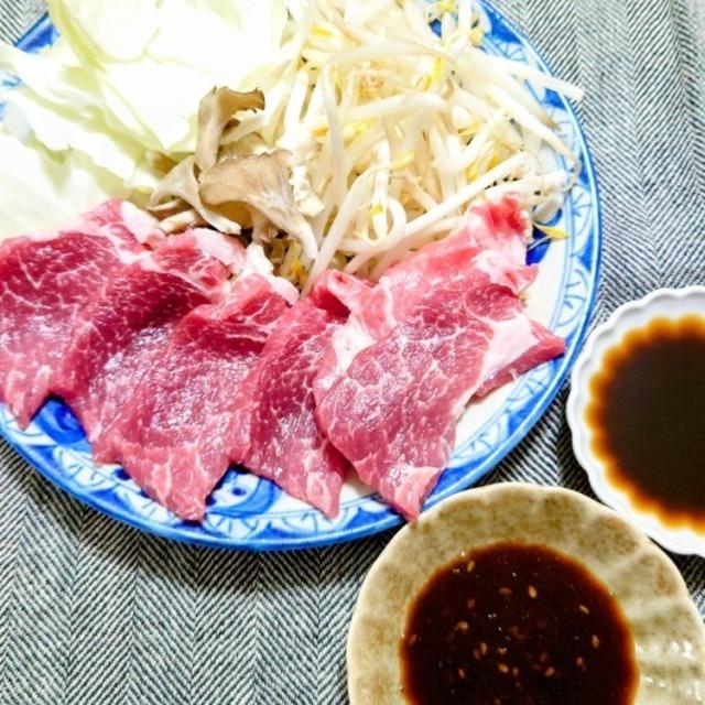 豚肩ロースで、久々に焼き肉