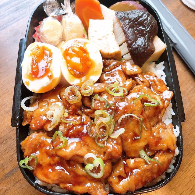 十勝の豚丼風弁当です！！