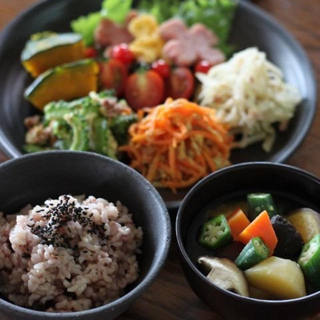 島ごはんプレート　＋秋♪