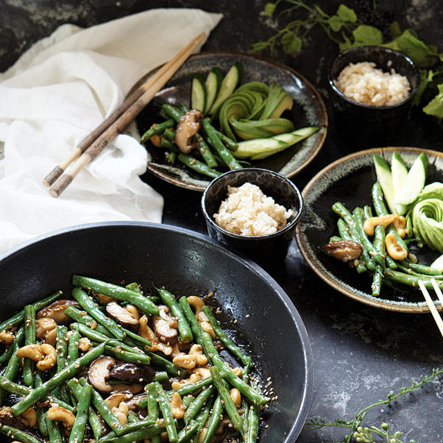 野菜だけなのに美味しすぎてご飯無限大♪いんげんのアジアンな炒め物