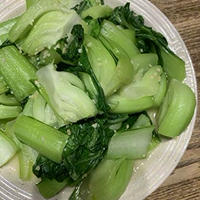 青梗菜のガーリック炒め