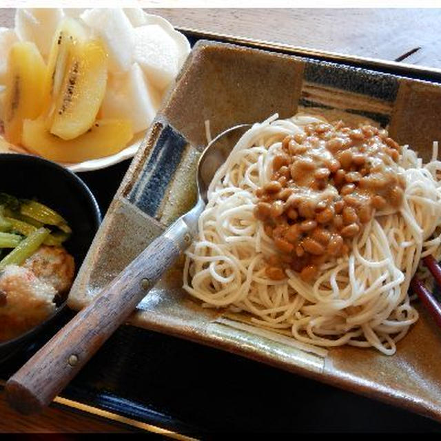 納豆そうめん～お勧め！