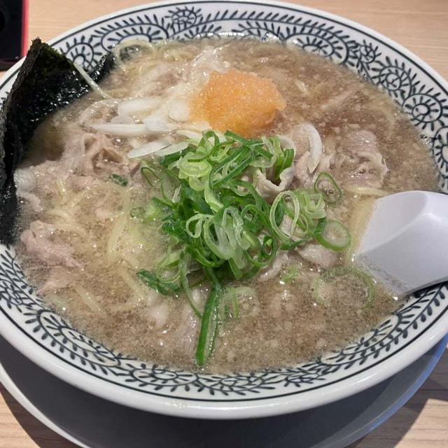 Ψ丸源ラーメン　肉そば&鉄板玉子チャーハンΨ