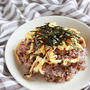 リケンのノンオイルセレクティ じんわり生姜でセロリの葉の混ぜご飯♪