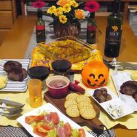 【うちレシピ】かぼちゃとドライカレーのグラタン★トースターでOK / 【参加中♪】花と料理で楽しむ♪ハッピーハロウィン