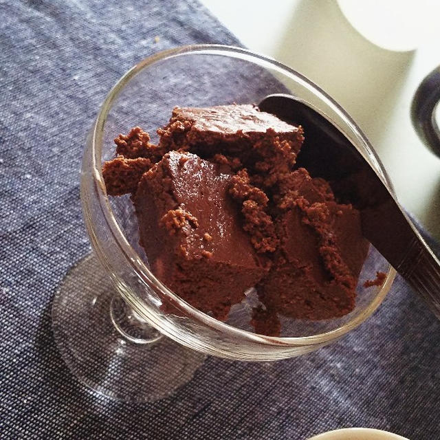 【レシピ】チョコレートとお豆腐の簡単デザート