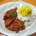 木の芽ご飯と豚さんのかば焼きランチ～ by haruさん