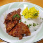 木の芽ご飯と豚さんのかば焼きランチ～