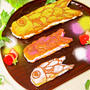 レシピブログくらしのアンテナ『子どもの日ホットケーキミックスで簡単お菓子♪鯉のぼりエクレア・パンケーキ』＆こんだてnote掲載頂きました♡