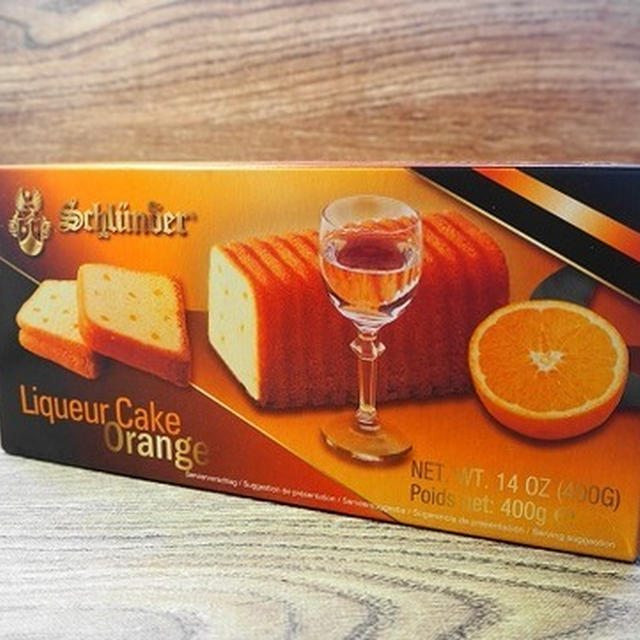 『シュルンダー　オレンジリキュールケーキ　』カルディ購入品