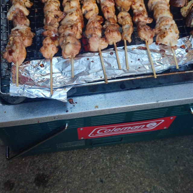 今年初のバーベキュー