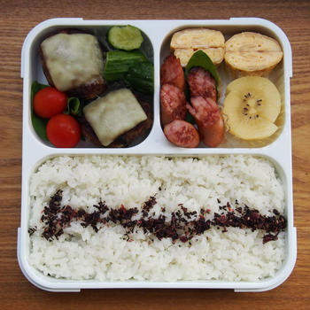 ハンバーグ弁当。