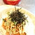 焼きそばと白菜の芯とハムのスープで晩御飯　